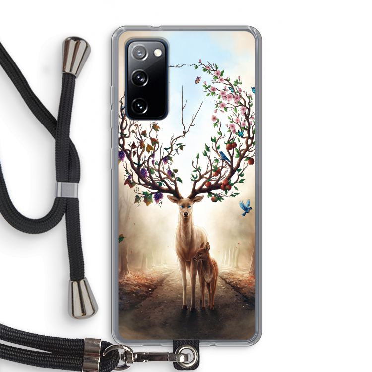Seasons Change: Samsung Galaxy S20 FE / S20 FE 5G Transparant Hoesje met koord