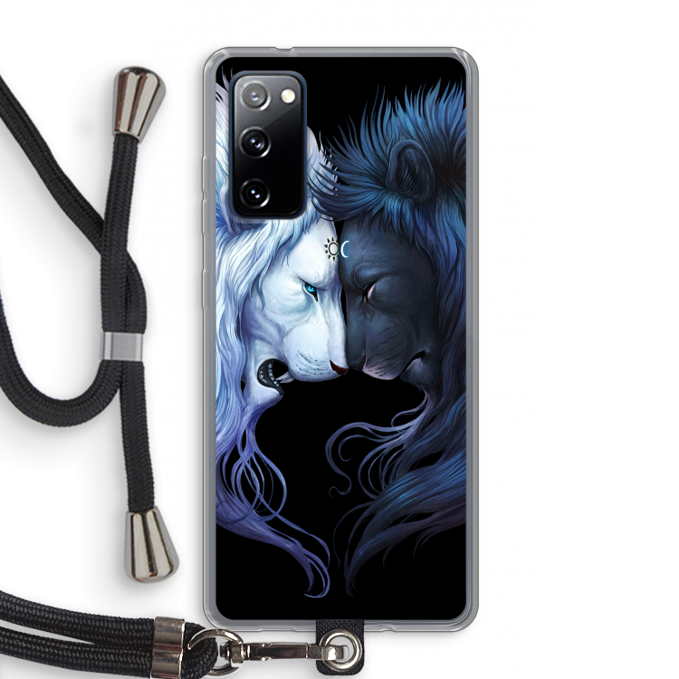 Brotherhood: Samsung Galaxy S20 FE / S20 FE 5G Transparant Hoesje met koord