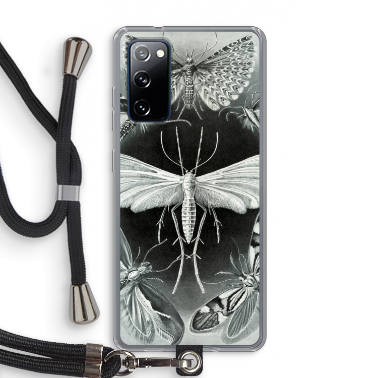 Haeckel Tineida: Samsung Galaxy S20 FE / S20 FE 5G Transparant Hoesje met koord