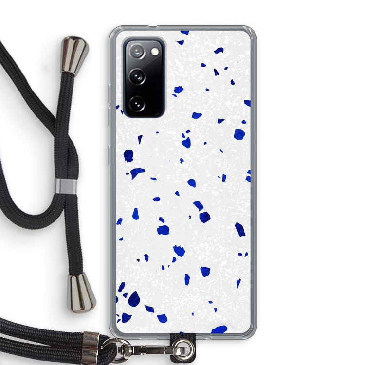 Terrazzo N°5: Samsung Galaxy S20 FE / S20 FE 5G Transparant Hoesje met koord