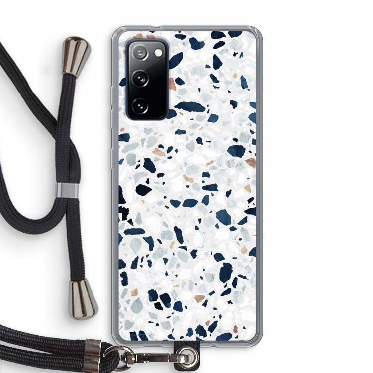 Terrazzo N°1: Samsung Galaxy S20 FE / S20 FE 5G Transparant Hoesje met koord