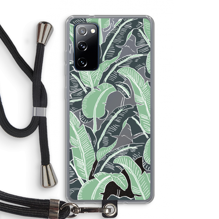 This Sh*t Is Bananas: Samsung Galaxy S20 FE / S20 FE 5G Transparant Hoesje met koord