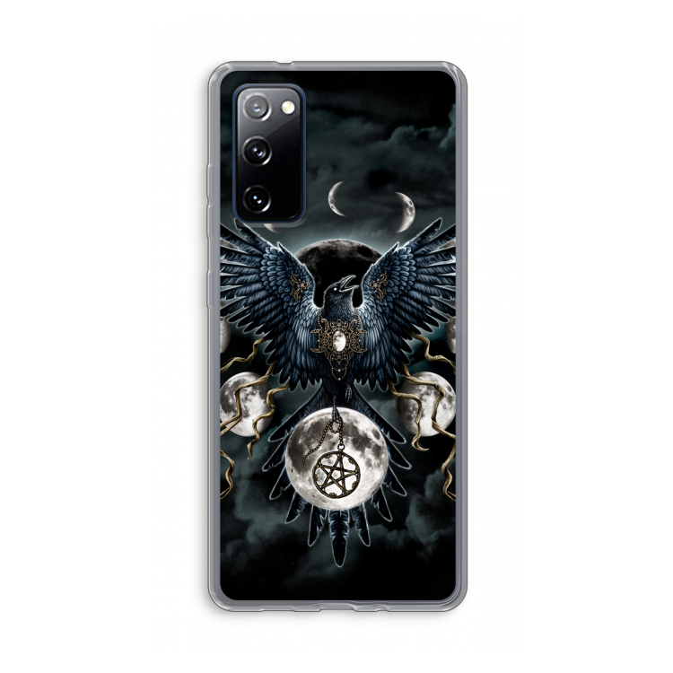 Sinister Wings: Samsung Galaxy S20 FE / S20 FE 5G Transparant Hoesje