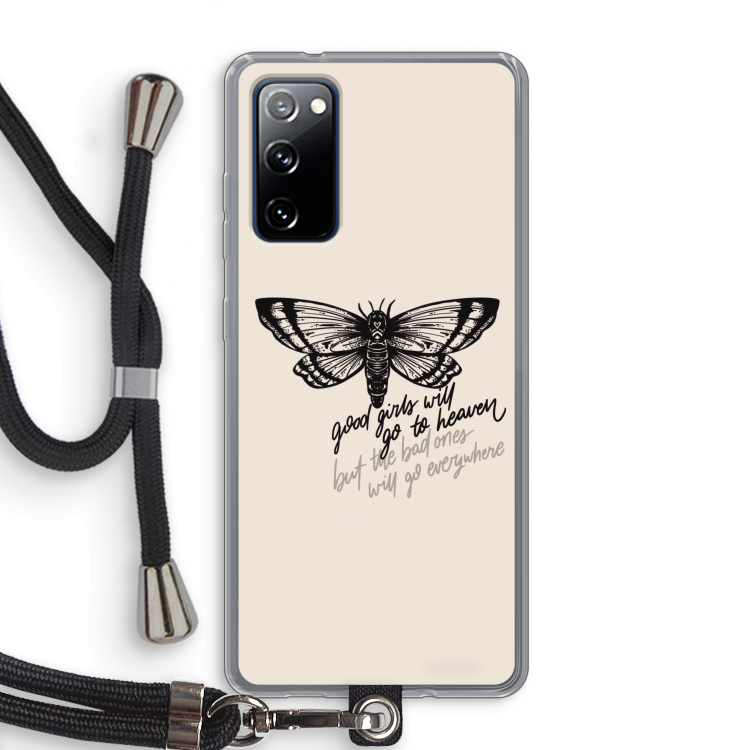 Good or bad: Samsung Galaxy S20 FE / S20 FE 5G Transparant Hoesje met koord