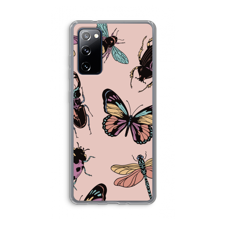 Tiny Bugs: Samsung Galaxy S20 FE / S20 FE 5G Transparant Hoesje