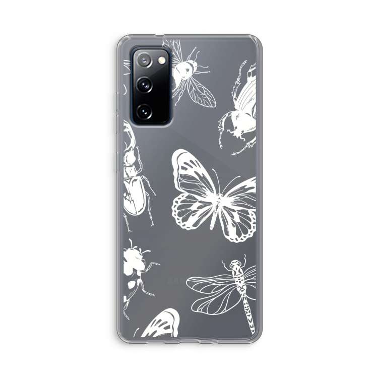 Tiny Bugs: Samsung Galaxy S20 FE / S20 FE 5G Transparant Hoesje