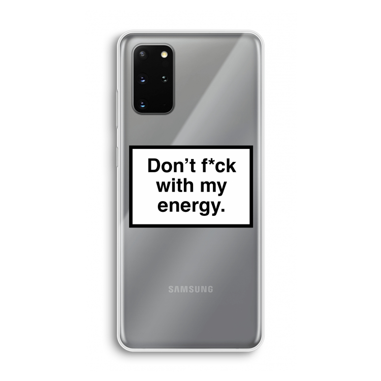 My energy: Samsung Galaxy S20 Plus Transparant Hoesje