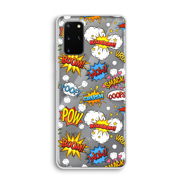 Pow Smack: Samsung Galaxy S20 Plus Transparant Hoesje