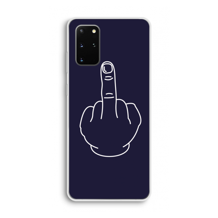 F**k U: Samsung Galaxy S20 Plus Transparant Hoesje
