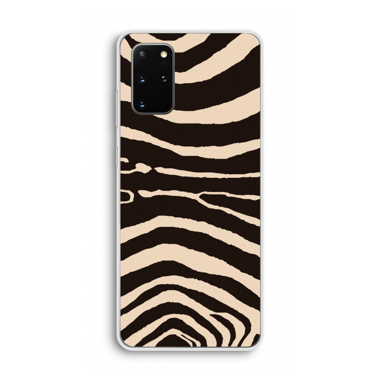 Arizona Zebra: Samsung Galaxy S20 Plus Transparant Hoesje
