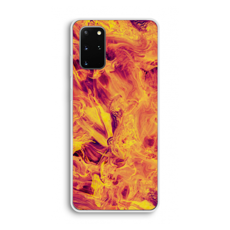 Eternal Fire: Samsung Galaxy S20 Plus Transparant Hoesje