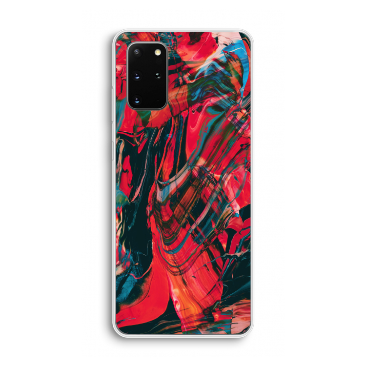 Endless Descent: Samsung Galaxy S20 Plus Transparant Hoesje