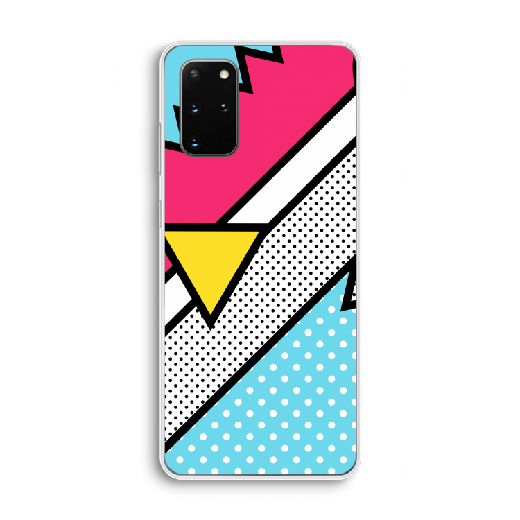 Pop Art #3: Samsung Galaxy S20 Plus Transparant Hoesje