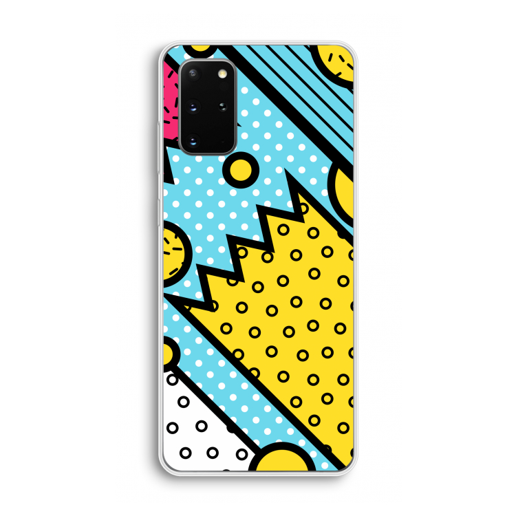 Pop Art #1: Samsung Galaxy S20 Plus Transparant Hoesje