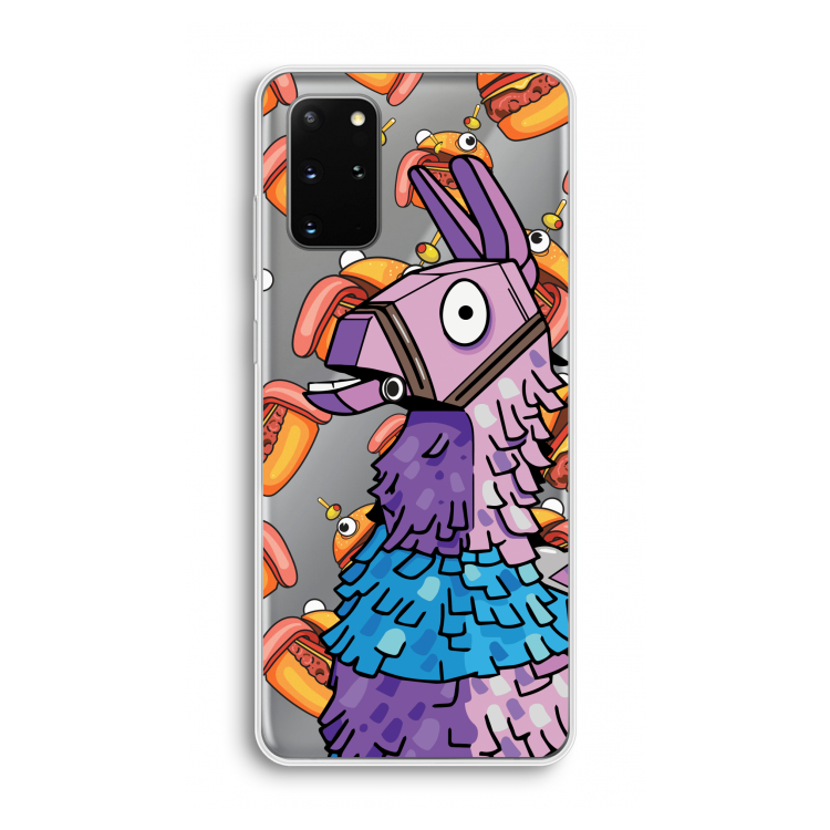 Loot Burger: Samsung Galaxy S20 Plus Transparant Hoesje