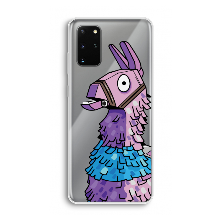 Lama: Samsung Galaxy S20 Plus Transparant Hoesje