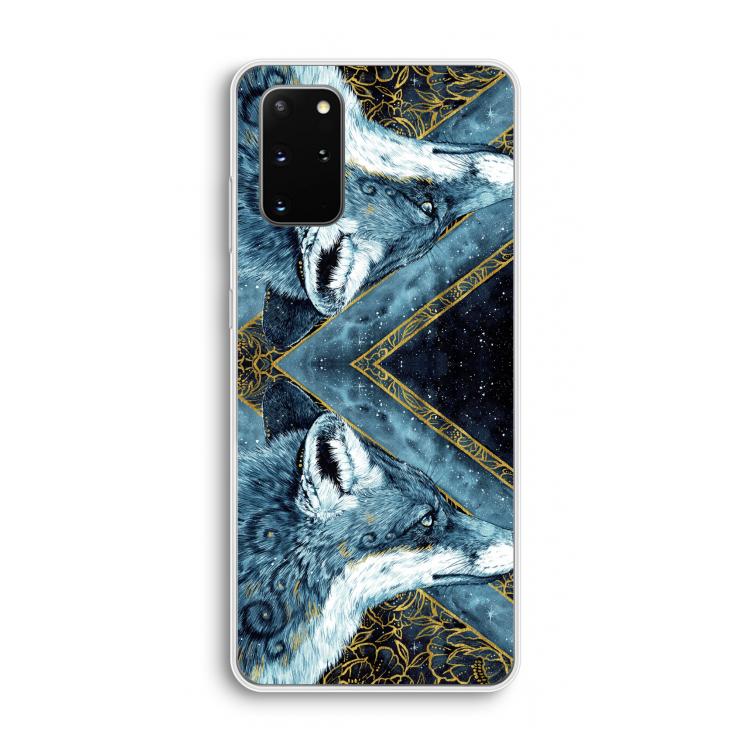 Golden Fox: Samsung Galaxy S20 Plus Transparant Hoesje