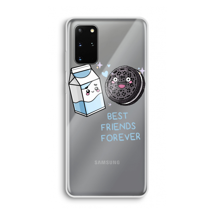 Best Friend Forever: Samsung Galaxy S20 Plus Transparant Hoesje