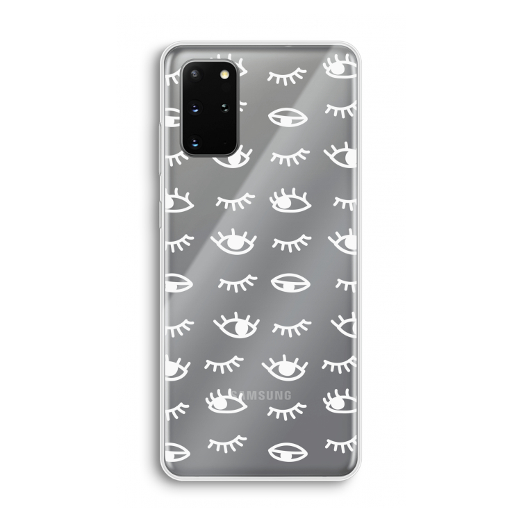 Eye pattern #3: Samsung Galaxy S20 Plus Transparant Hoesje