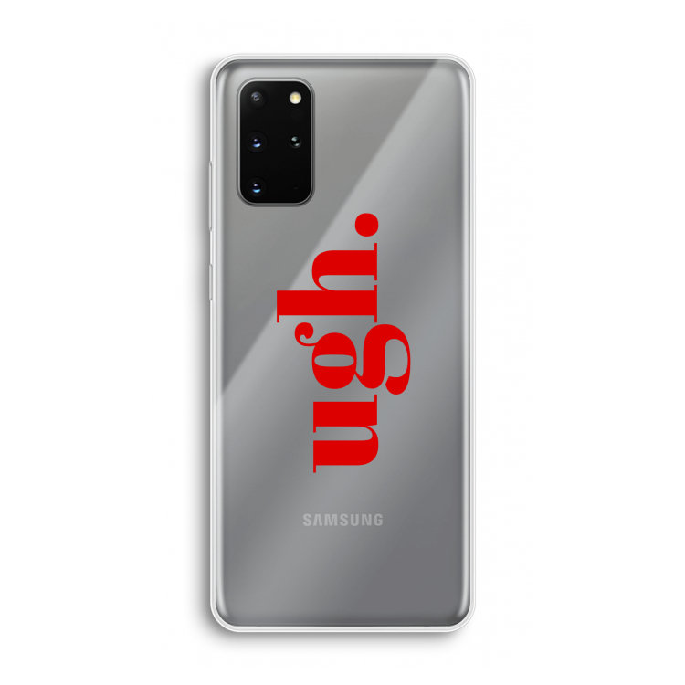 Ugh: Samsung Galaxy S20 Plus Transparant Hoesje
