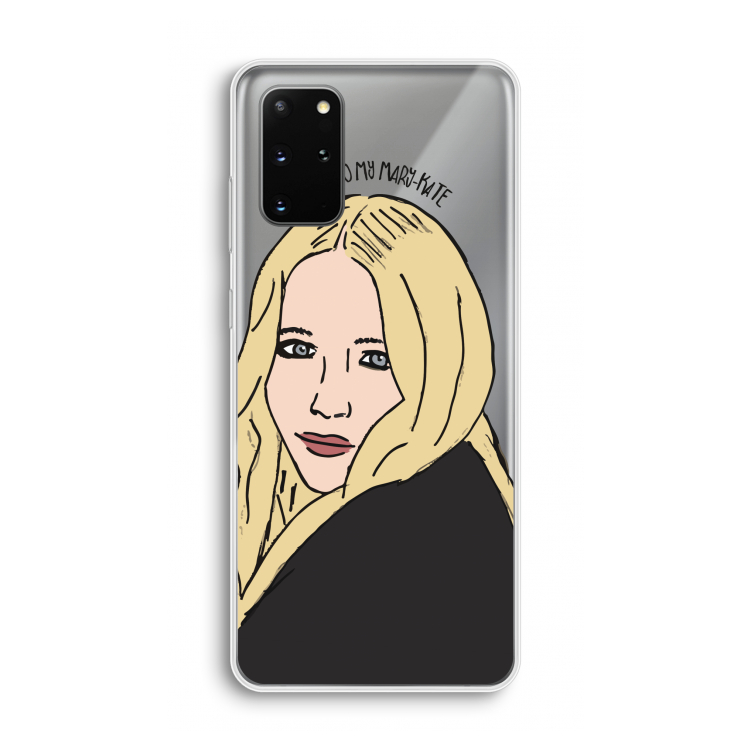 Mary Kate: Samsung Galaxy S20 Plus Transparant Hoesje