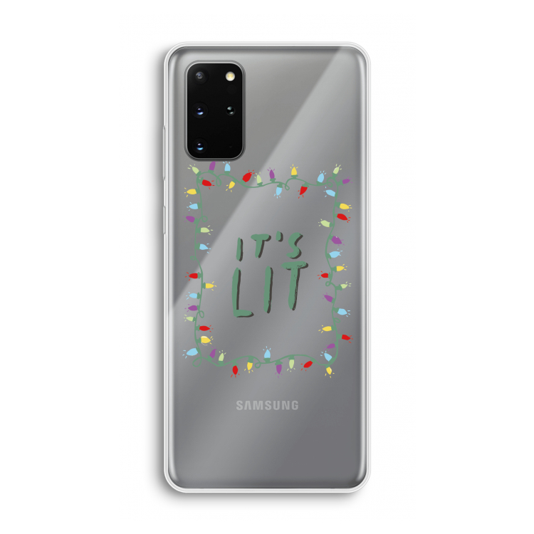 It's Lit: Samsung Galaxy S20 Plus Transparant Hoesje