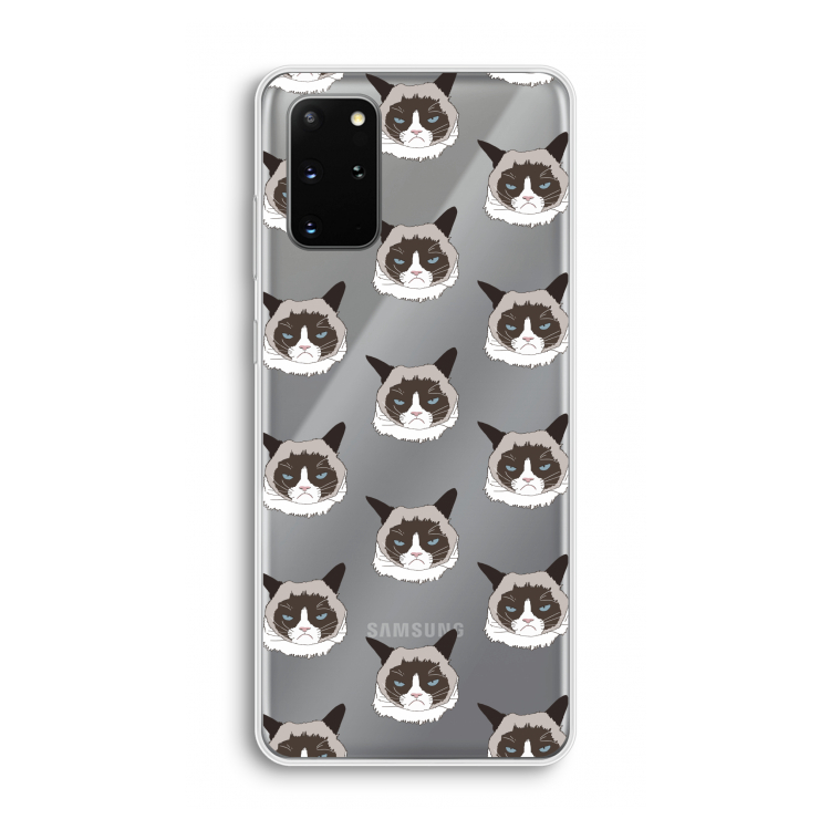 It's a Purrr Case: Samsung Galaxy S20 Plus Transparant Hoesje