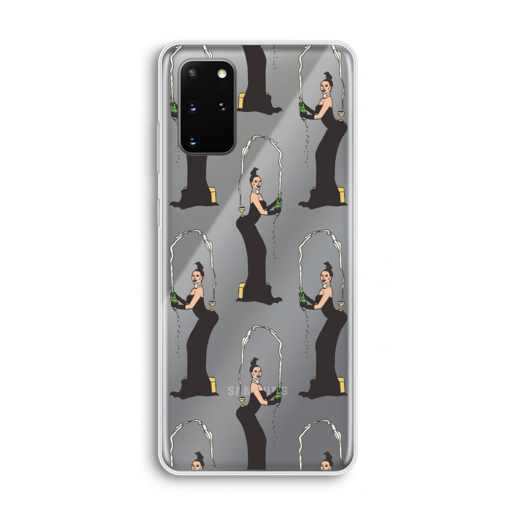 Pop Some Kim: Samsung Galaxy S20 Plus Transparant Hoesje