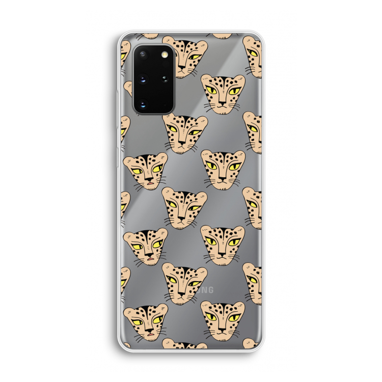 Tijger: Samsung Galaxy S20 Plus Transparant Hoesje
