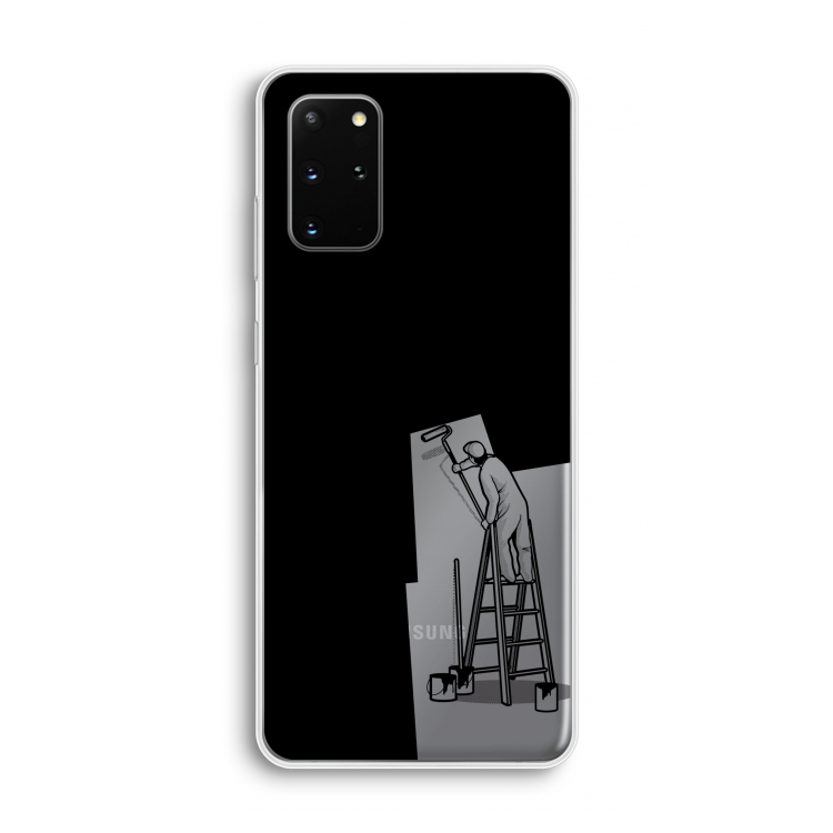 Musketon Painter: Samsung Galaxy S20 Plus Transparant Hoesje
