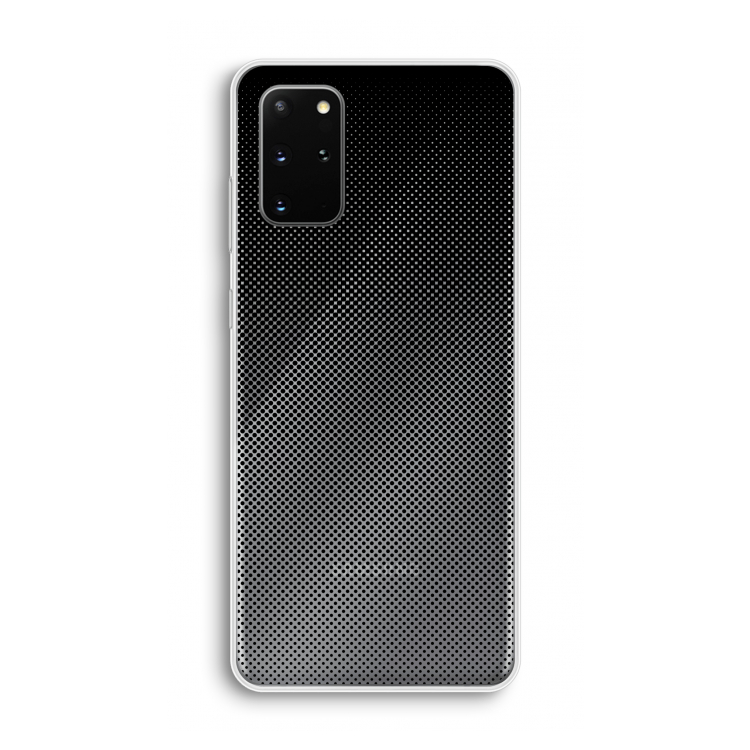 Musketon Halftone: Samsung Galaxy S20 Plus Transparant Hoesje