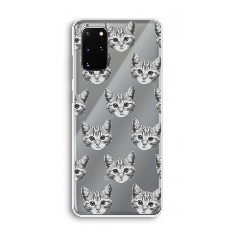 Kitten: Samsung Galaxy S20 Plus Transparant Hoesje