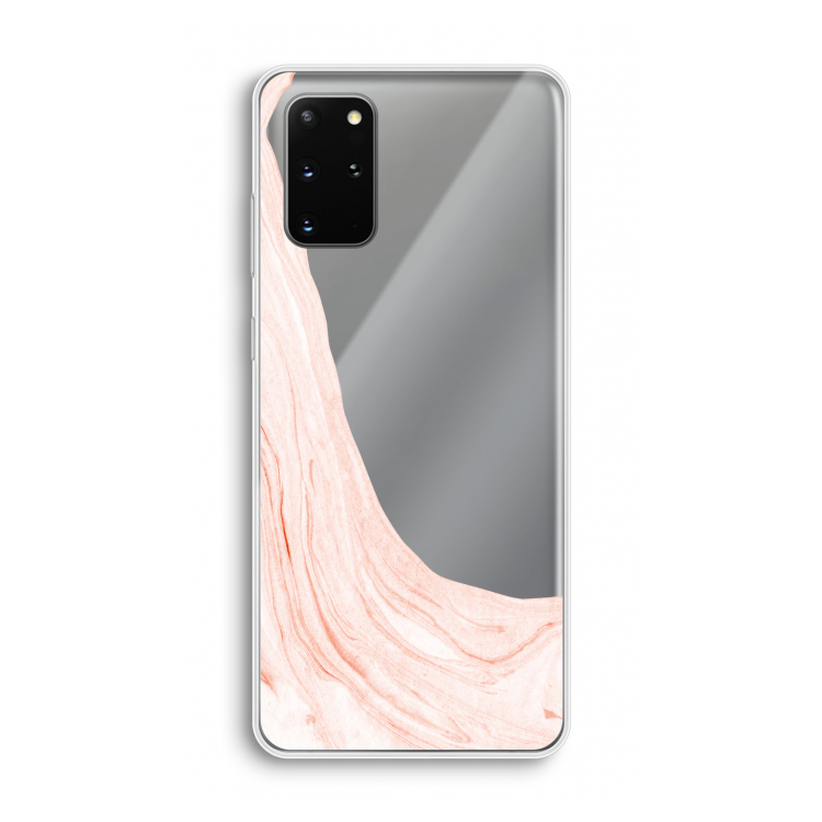 Peach bath: Samsung Galaxy S20 Plus Transparant Hoesje