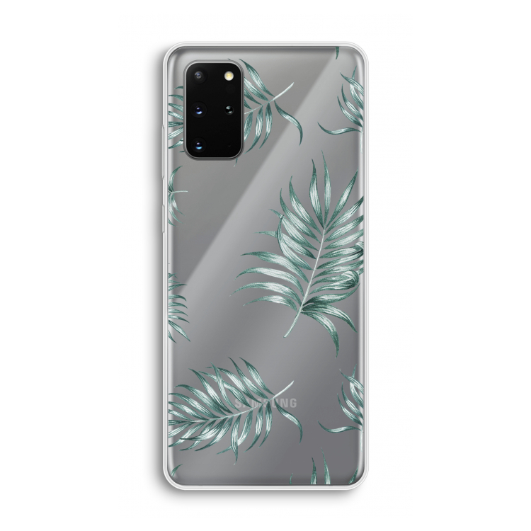 Simple leaves: Samsung Galaxy S20 Plus Transparant Hoesje