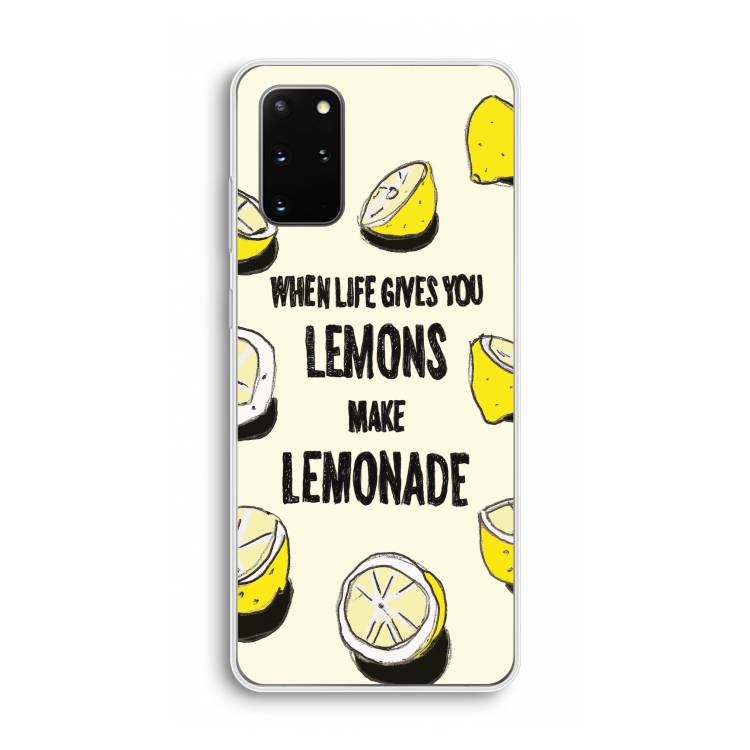 Lemonade: Samsung Galaxy S20 Plus Transparant Hoesje