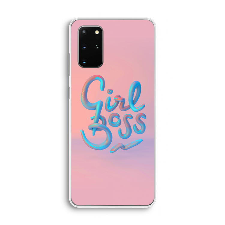 Girl boss: Samsung Galaxy S20 Plus Transparant Hoesje
