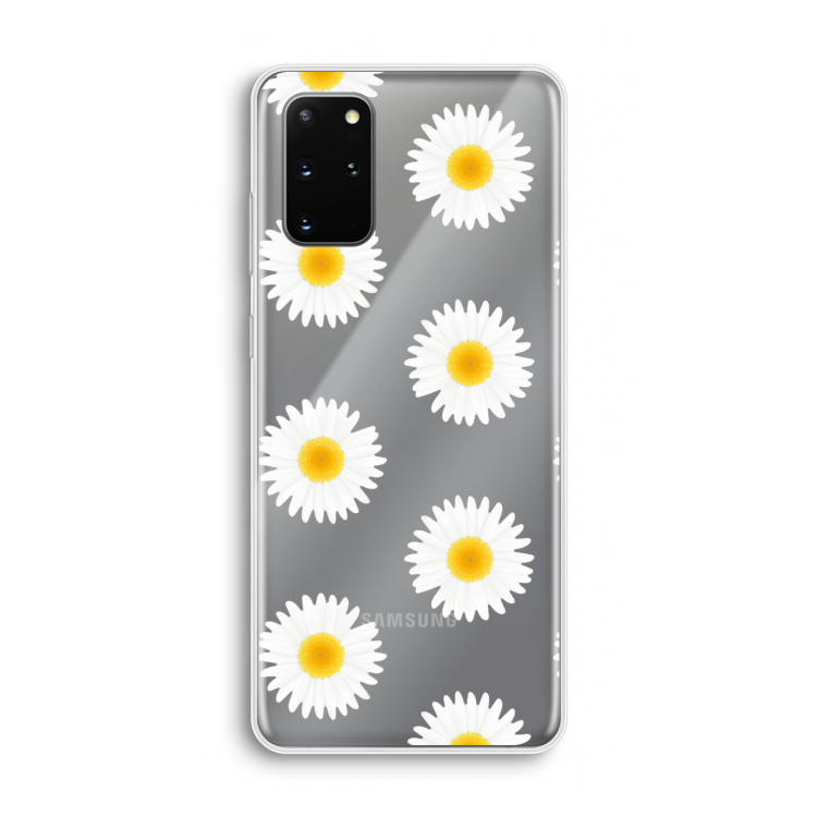 Margrietjes: Samsung Galaxy S20 Plus Transparant Hoesje