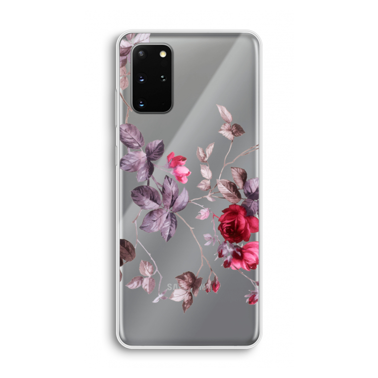 Mooie bloemen: Samsung Galaxy S20 Plus Transparant Hoesje