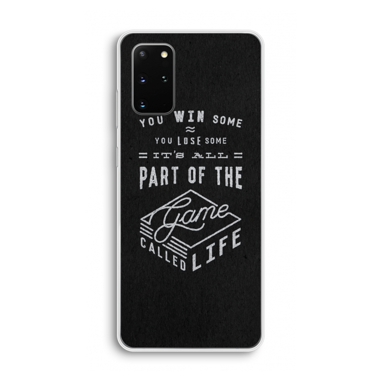 Life: Samsung Galaxy S20 Plus Transparant Hoesje