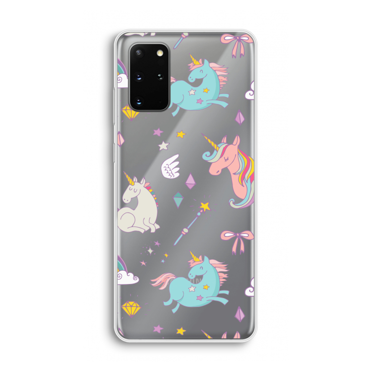 Fantasiewereld: Samsung Galaxy S20 Plus Transparant Hoesje