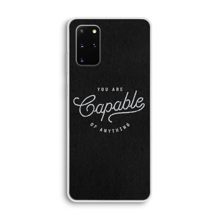 Capable: Samsung Galaxy S20 Plus Transparant Hoesje