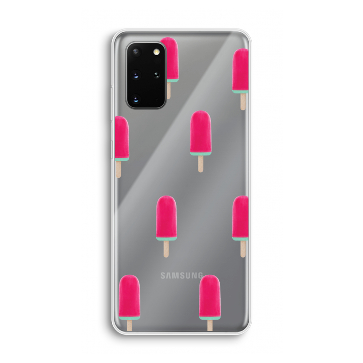 Waterijsje: Samsung Galaxy S20 Plus Transparant Hoesje