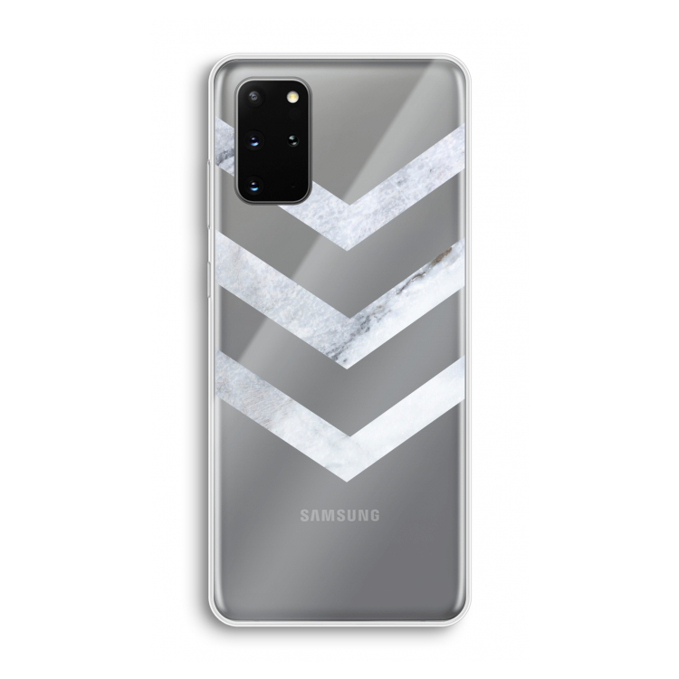 Marmeren pijlen: Samsung Galaxy S20 Plus Transparant Hoesje