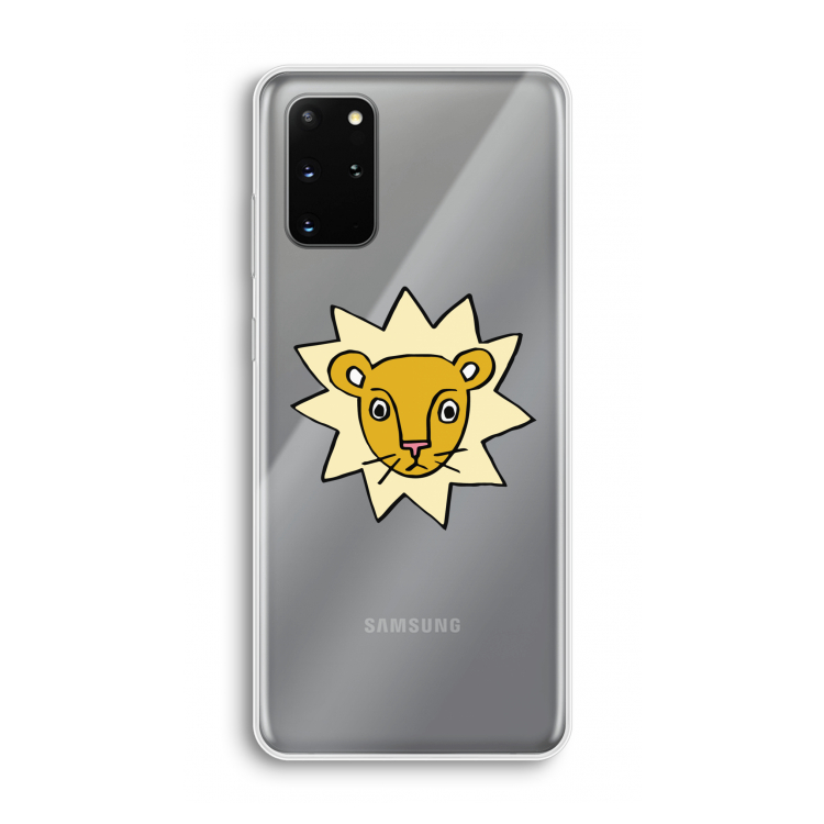 Kleine leeuw: Samsung Galaxy S20 Plus Transparant Hoesje