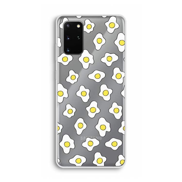 Spiegeleitjes: Samsung Galaxy S20 Plus Transparant Hoesje
