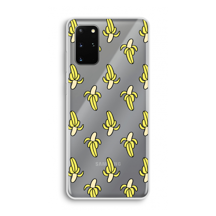 Bananas: Samsung Galaxy S20 Plus Transparant Hoesje