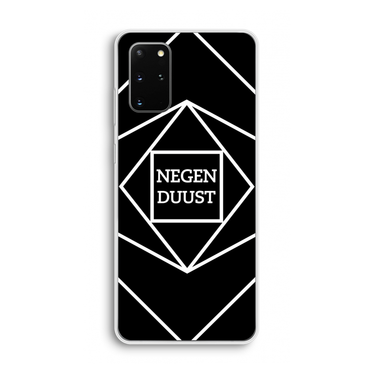 Negenduust geometrisch: Samsung Galaxy S20 Plus Transparant Hoesje