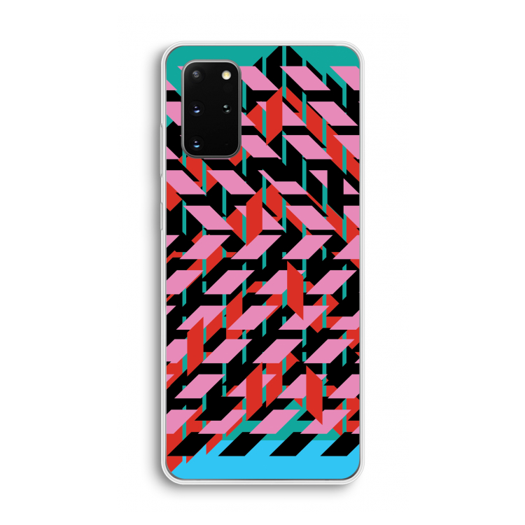 Skew Blush 2: Samsung Galaxy S20 Plus Transparant Hoesje