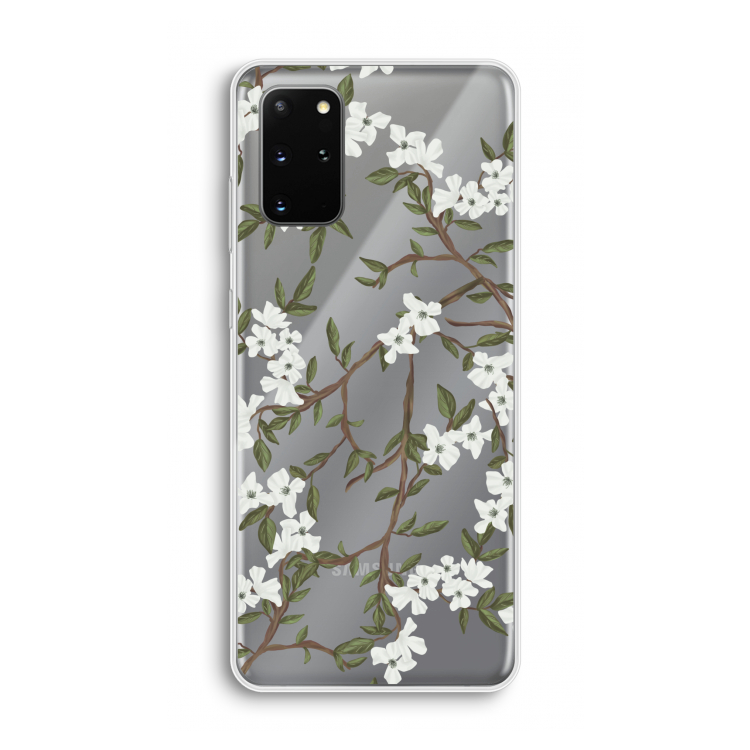 Blossoming spring: Samsung Galaxy S20 Plus Transparant Hoesje