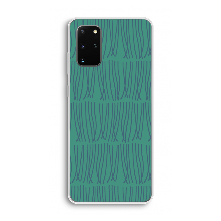 Swirls: Samsung Galaxy S20 Plus Transparant Hoesje